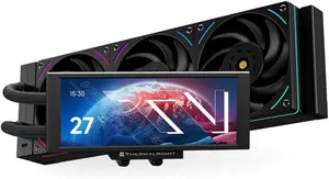 Thermalright TR Trofeo Vision LCD ARGB Black (9.16" IPS) 360mm AIO CPU Cooler Display Edition