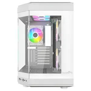 Thunder Carbon TGC-639W ATX Gaming Case White with 3 ARGB Fans