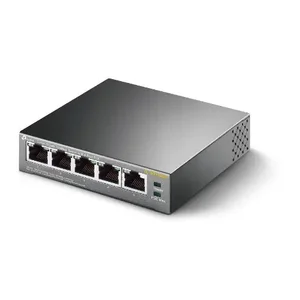 TP-Link TL-SG1005P 5-Port Gigabit Desktop Switch with 4-Port PoE, QoS, and IGMP Snooping