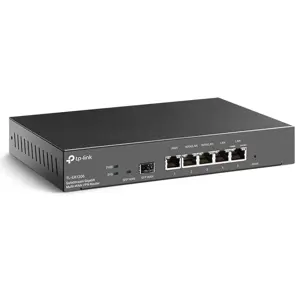 TP-Link TL-ER7206 SafeStream Gigabit Multi-WAN VPN Router, 1 SFP, 5 RJ45, Up To 4 WAN Ports, Wired