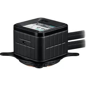 ASUS PRIME LC 360 ARGB Black 360mm AIO Liquid CPU Cooler PWM ARGB High Performance Cooling for Intel & AMD