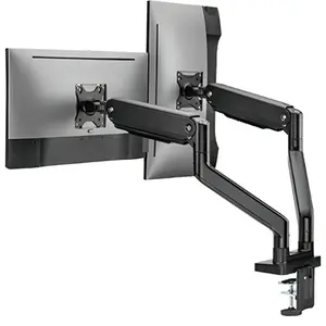 Twisted Minds Dual Monitor Heavy Duty Spring Assisted Monitor Arm USB Port TM-60-C012