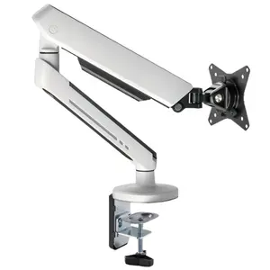 Twisted Minds Premium High-level mechanical spring Gaming Monitor Arm With RGB Lighting – White TM-54-C06-W