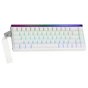 AULA Hero68 White Meteor Magnetic Switch Mechanical Gaming Keyboard