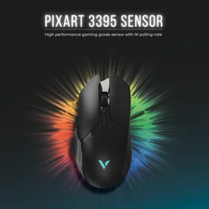 Rapoo V30L 2.4G Wireless/Wired Dual-Mode E-Sports Gaming Mouse, 79g Lightweight, 400-12000 DPI, PAW 3311 Sensor