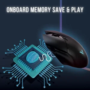 Rapoo V30L 2.4G Wireless/Wired Dual-Mode E-Sports Gaming Mouse, 79g Lightweight, 400-12000 DPI, PAW 3311 Sensor