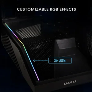 Lian Li Vector V100 Mini Micro-ATX Compact Gaming Case Black