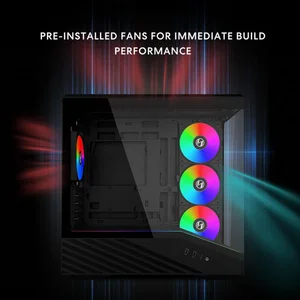 Lian Li Vector V100 Mini Micro-ATX Compact Gaming Case Black