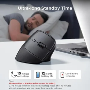Ugreen Ergonomic Mouse, Wireless Bluetooth Vertical Mouse, Dual-Mode