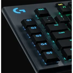 Logitech G813 Lightsync RGB Ultrathin Mechanical Gaming Keyboard | Black English Linear