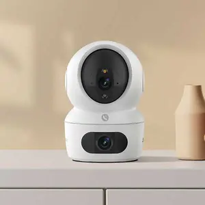EZVIZ H7c Dual 4MP Outdoor WiFi Pan & Tilt Security Camera – Dual-Lens, 2.8mm Wide-Angle, Full-Color Night Vision, AI Tracking