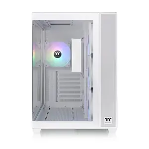 Thermaltake View 380 TG ARGB Mid Tower Chassis Snow - Dual Chamber ATX Case