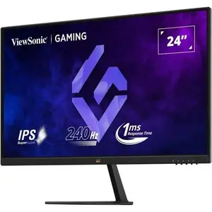 ViewSonic VX2479A-HD-PRO Gaming Monitor, 24", 240Hz, IPS, Full HD 1920x1080, 1ms, HDR10
