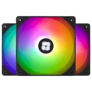 Thermalright TL-C12Q-S ARGB 120mm PWM High Performance Case Fan (3-Pack) – Black
