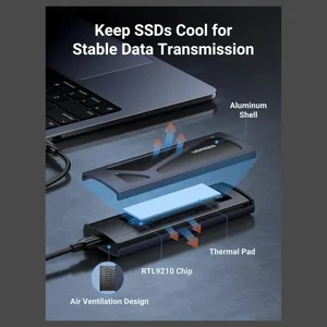 UGREEN M.2 NVMe Hard Drive Enclosure 10Gbps External SSD Case
