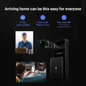 EZVIZ DL50FVS WiFi Video Doorbell Camera – Face Recognition, Full HD