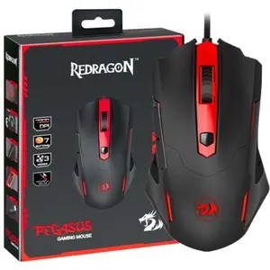 Redragon M705 PEGASUS RGB Wired Gaming Mouse 7200 DPI 7 Buttons 3 Memory Profiles Ergonomic Gaming Mouse