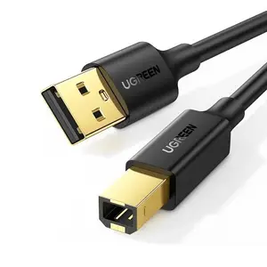 UGREEN USB 2.0 Type-A Male to Type-B Male Printer Cable 3M | USB AM to BM Print Cable | High-Speed Printer & Scanner Cable 480Mbps