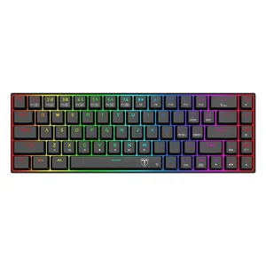 T-Dagger Kiva TGK322 Low Profile Mechanical Gaming Keyboard for Gaming Coding Design