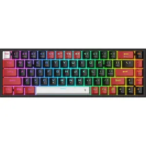 Redragon IRELIA PRO K658 PRO RGB Wireless Mechanical Gaming Keyboard – Tri-Mode Bluetooth, 2.4GHz & USB-C Wired Keyboard with Hot-Swappable Switches