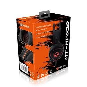 Meetion HP020 Gaming Headset – Dual 3.5mm + USB, Volume Control