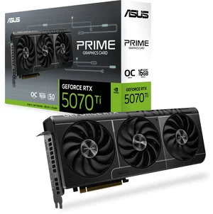 ASUS PRIME GeForce RTX 5070 Ti OC Edition 16GB GDDR7 Gaming Graphics Card