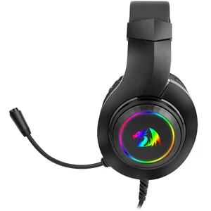 Redragon HYLAS H260 RGB Wired Gaming Headset with Noise Cancelling Microphone | 50mm Stereo Gaming Headphones for PC, PS5 & Xbox