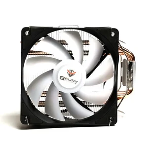 GFURY GF-T400 COOL STORM CPU Air Cooler | 4 Heat Pipe Pure Copper High Performance Single Fan 48 CFM Low Noise 1500 RPM Intel LGA 1700 & AMD AM5 Compatible