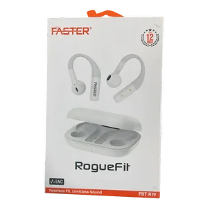 Faster Roguefit Wireless Earbuds – ENC Noise Cancellation, Hi-Fi Sound Quality, Bluetooth v5.4, Up to 300 Hrs Standby