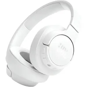 JBL HARMAN TUNE 720 BT Up to 76 hours playback on a full charge - White