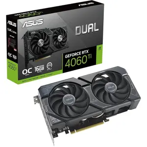 ASUS Dual GeForce RTX 4060 Ti EVO OC Edition 16GB GDDR6 Gaming Graphics Card