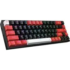 Redragon CASTOR PRO K631 RGB Wireless Mechanical Gaming Keyboard – 65% Compact Bluetooth, 2.4GHz & USB-C Tri-Mode RGB Keyboard
