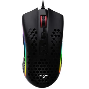 Redragon M808 Storm RGB Wired Gaming Mouse 12400 DPI Ultra-Light 85g Honeycomb Shell 7 Programmable Buttons FPS Esports Mouse
