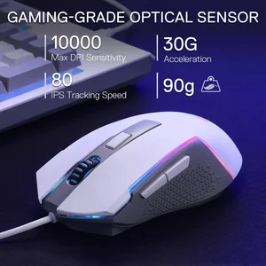 Redragon S151W 2-in-1 Wireless Gaming Combo | K525W RGB Wireless Gaming Keyboard + M616W Wireless Gaming Mouse