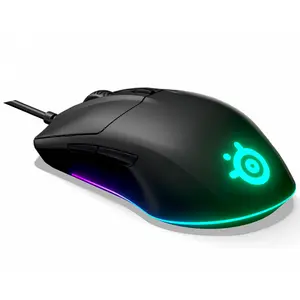 SteelSeries Rival 3 Gen 2 RGB Gaming Mouse Black – 8500 DPI TrueMove Core Sensor, 6 Programmable Buttons, Ultra-Lightweight Esports Mouse