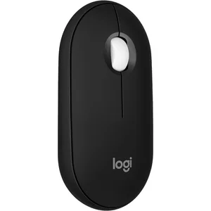 Logitech M350S Pebble Mouse 2 Silent Click Bluetooth Wireless Mouse – Black