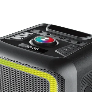 Audionic Hummer H30 Portable Bluetooth Speaker – Wireless RGB Party Speaker with Deep Bass, USB, TF Card, FM Radio & Rechargeable Battery