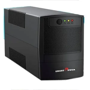 Smart Power UPS 650VA 390W Line Interactive Backup UPS for PC, Router & Office Equipment