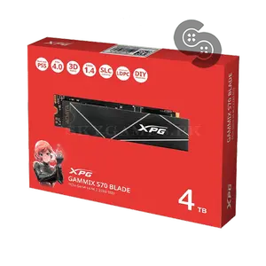 XPG GAMMIX S70 Blade 4TB M.2 NVMe PCIe Gen4 x4 Gaming & PS5 SSD
