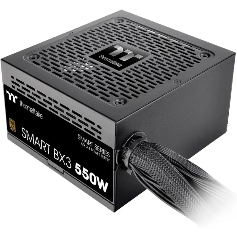 Thermaltake Smart BX3 650W 80 Plus Bronze ATX 3.1 Power Supply - Non-Modular for Everyday & Gaming PCs