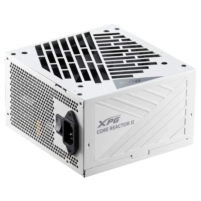 XPG Core Reactor II 850W 80 Plus Gold Fully Modular Power Supply – White Edition for Gaming PCs
