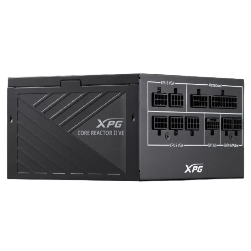 XPG Core Reactor II VE 750W 80 Plus Gold Fully Modular Power Supply ATX 3.1 for Gaming PCs