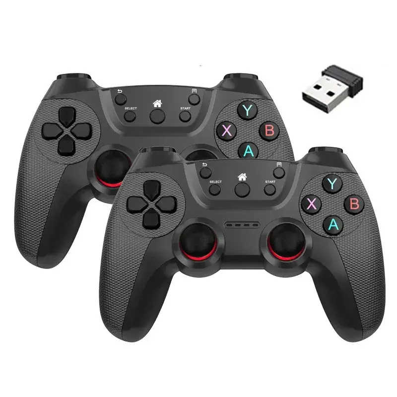 CM-029D 2.4G Dual Wireless Gaming Controller, Compatible with PC, PS3,  Android