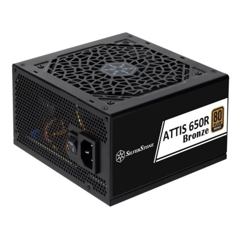 SilverStone Attis 650R 80+ Bronze 650W ATX 3.1 Power Supply Black
