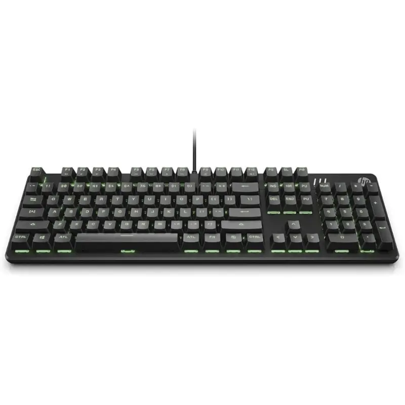 HP Pavilion Gaming Keyboard 550, RGB LED Backlighting, Anti-Ghosting, 10-Key Rollover, Media Control Keys