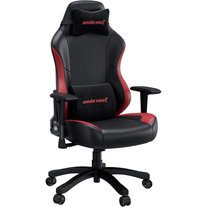 Anda Seat Luna Large Gaming Chair -  Black & Red