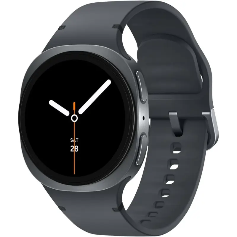 Samsung Galaxy Watch 8 (2025) 40mm Bluetooth Smartwatch – Cushion Design, Fitness & Sleep Coaching, Heart Rate Tracking (Graphite)