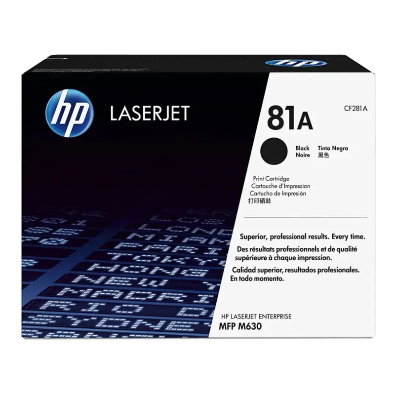 HP 81A Black Original LaserJet Toner Cartridge (CF281A) | For HP LaserJet Pro 3001, 4001, M401, M425 Series