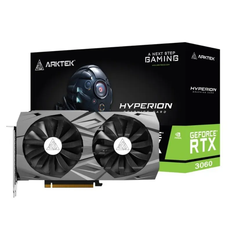 ARKTEK GeForce RTX 3060 12GB V1 GDDR6 192bit Graphics Card