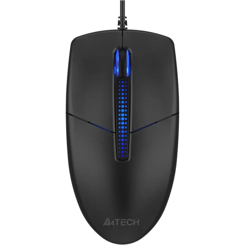 A4Tech N-530S Illuminate Mouse 1200dpi Black